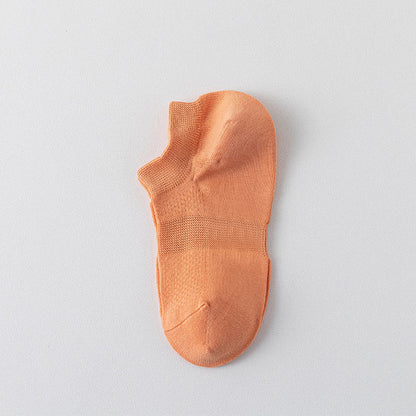 Atmungsaktive Mesh-Knöchelsocken (8 Paar) - Orange - EU35-40 (US5-7) - image 9
