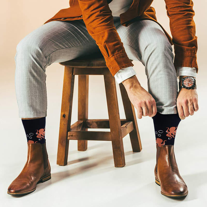 Marine Series Fun Crew Socks (5 Paar) - image 7