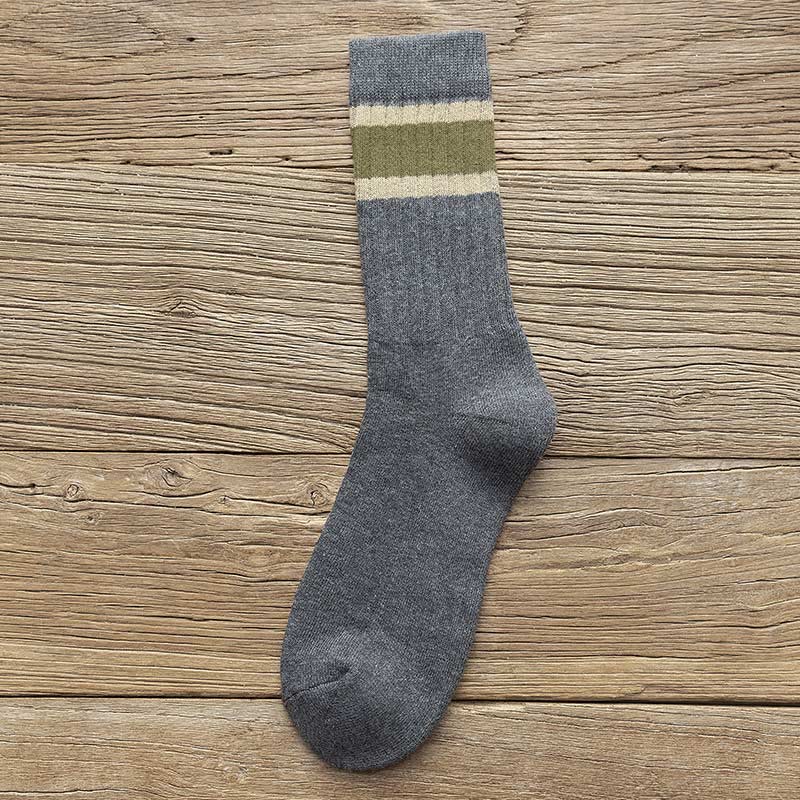Plus Size Warme, atmungsaktive Viertelsocken (8 Paar) - Dunkelgrau - EU37-45 (US4-11) - image 11