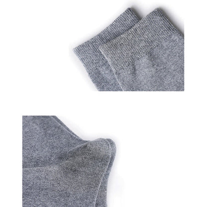 Knöchelsocken aus einfarbiger Baumwolle (5 Paar) - image 5