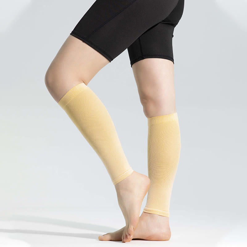 Fußlose Coole Kompressionsstrümpfe aus Eisseide, Unisex
