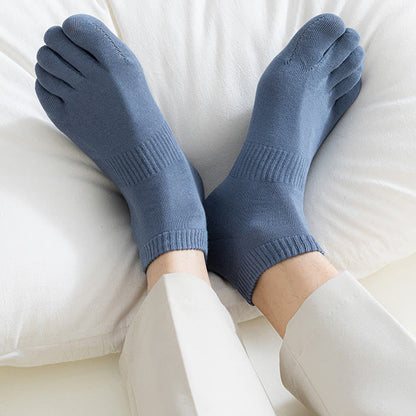 Socken zur Ausrichtung der fünf Zehen in Übergröße (5 Paar)