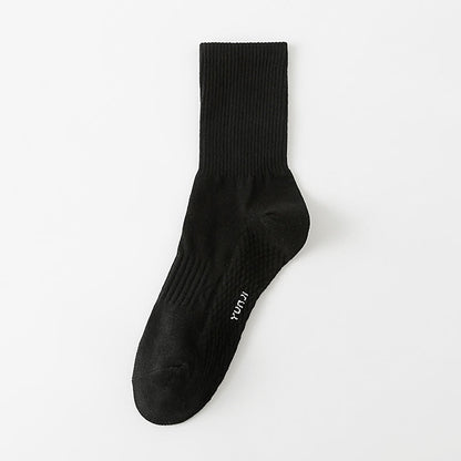 Verdickte Viertelsocken in Unifarben (5 Paar) - Schwarz - EU40-48 (US7-13) - image 10