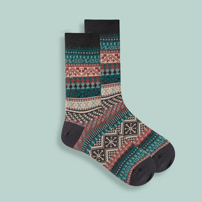 Retro-Socken aus weicher Baumwolle (10 Paar) - Dunkelgrau - EU37-43 (US4-9) - image 12
