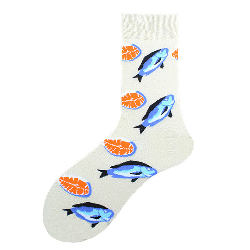 Fun Crew-Socken der Marine-Serie in Übergröße (5 Paar) - image 16
