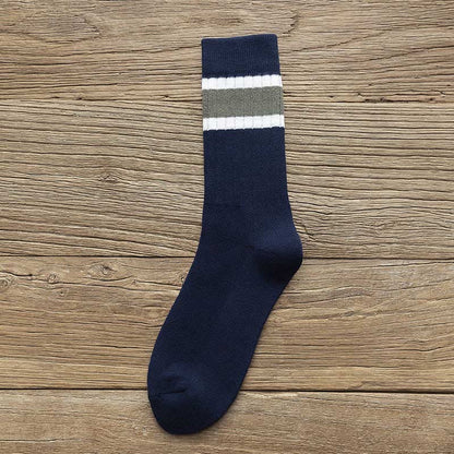 Plus Size Warme, atmungsaktive Viertelsocken (8 Paar) - Marineblau - EU37-45 (US4-11) - image 13
