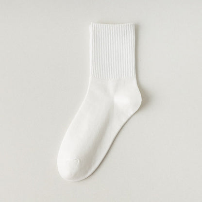 Bequeme Viertelsocken aus Baumwolle (6 Paar) - Weiß - EU39-43 (US5-9) - image 4