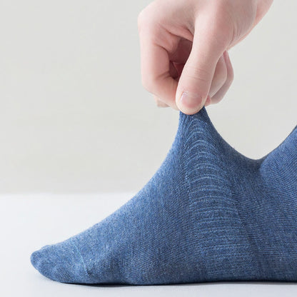 Atmungsaktive Viertelsocken aus weicher Baumwolle in Übergröße (7 Paar)