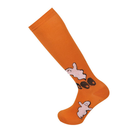 Halloween-Feiertags-Kompressionsstrümpfe aus weicher Baumwolle (3 Paar) - image 7