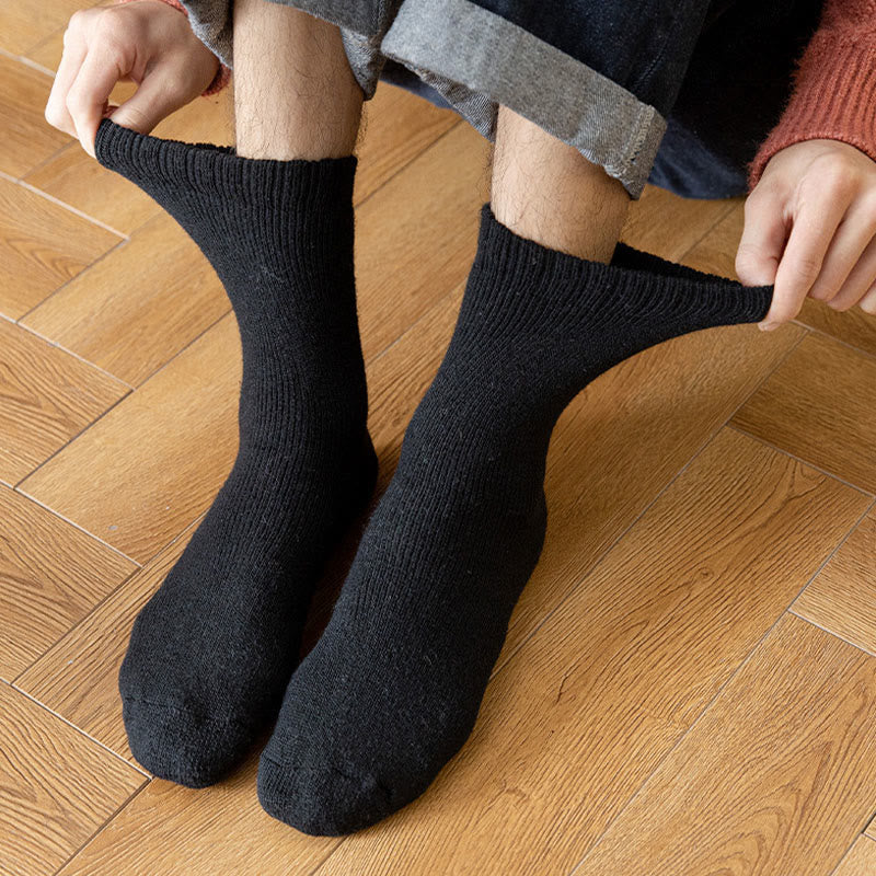 Dicke, isolierte und beheizbare Wintersocken in Übergröße (5 Paar) - image 10