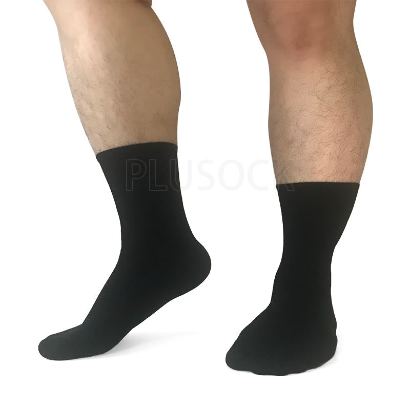 Atmungsaktive Socken aus weicher Baumwolle in Übergröße (3 Paar)