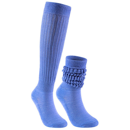 Bonbonfarbene, weiche Slouch-Socken (2 Paar)