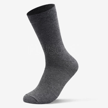 Crew-Socken in Übergröße, einfarbig (8 Paar)