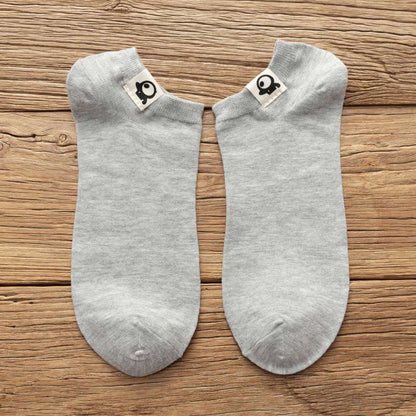 Baumwollsocken mit lustigem Muster in Übergröße (3 Paar)