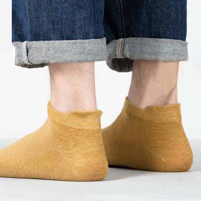 Mehrfarbige, lockere Baumwollsocken (3 Paar) - image 4
