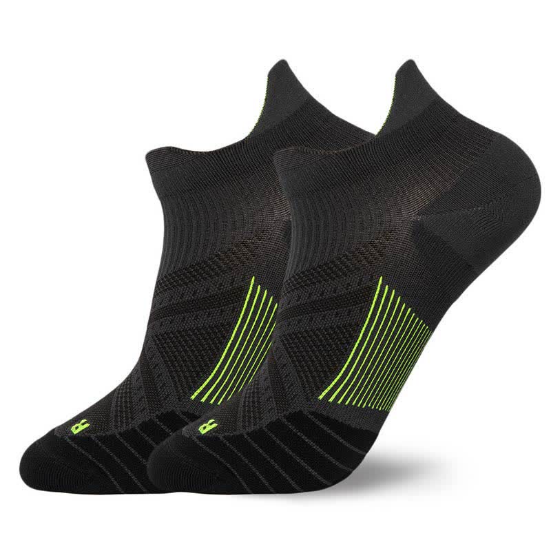 Bequeme Sport-Knöchelkompressionssocken (6 Paar) - Schwarz - EU41-44 (US7,5-10) - image 6