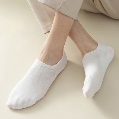 Rutschfeste No-Show-Socken in Übergröße (5 Paar)
