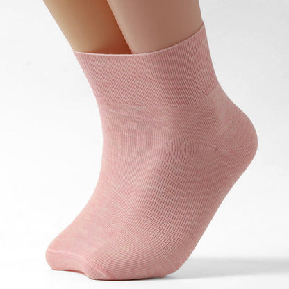 Plus Size-Paket mit nicht bindenden Viertelsocken - 45-50 - Rosa - 5 Paare - image 10