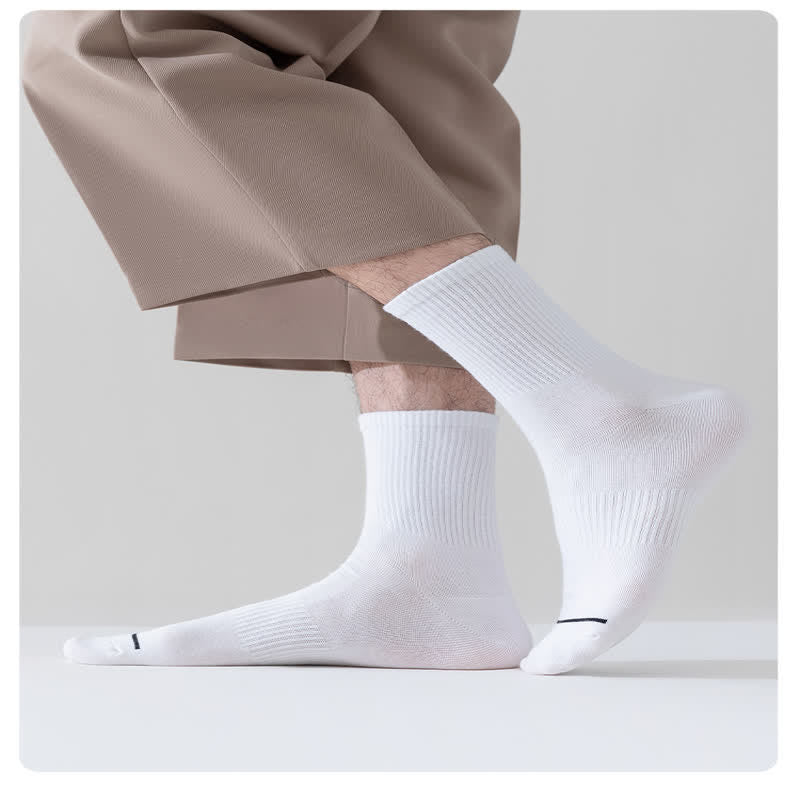 Bequeme, einfarbige Viertelsocken in Übergröße (6 Paar)
