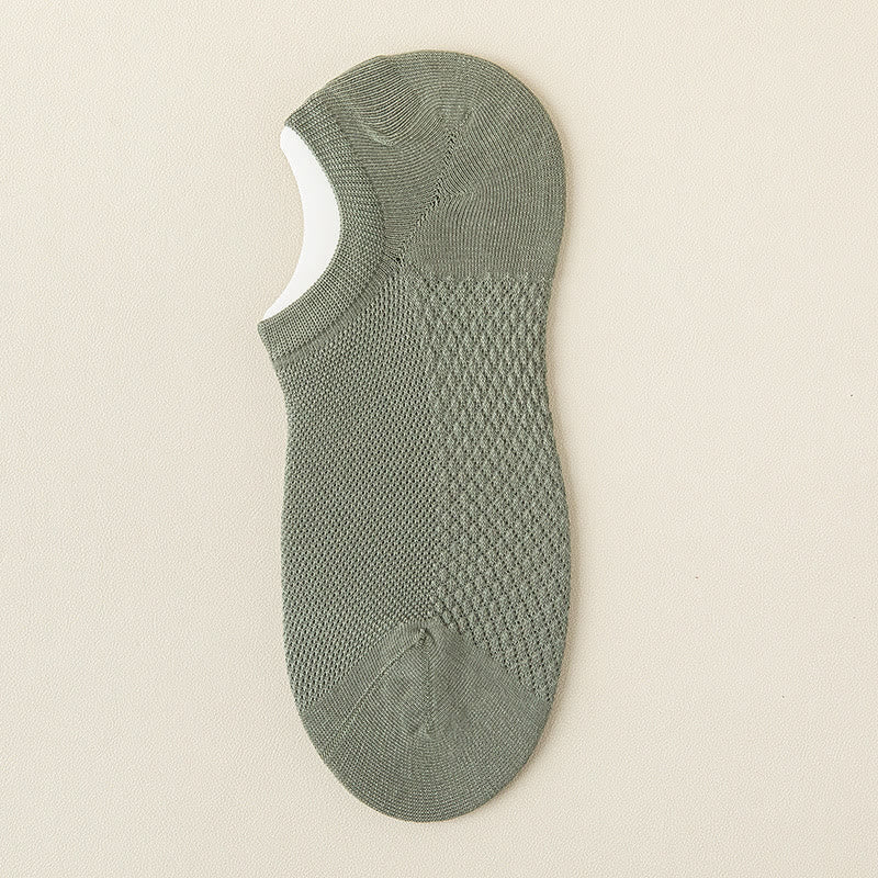 Mesh-Massage-No-Show-Socken (5 Paar) - Grün - EU39-46 (US5-12) - image 23