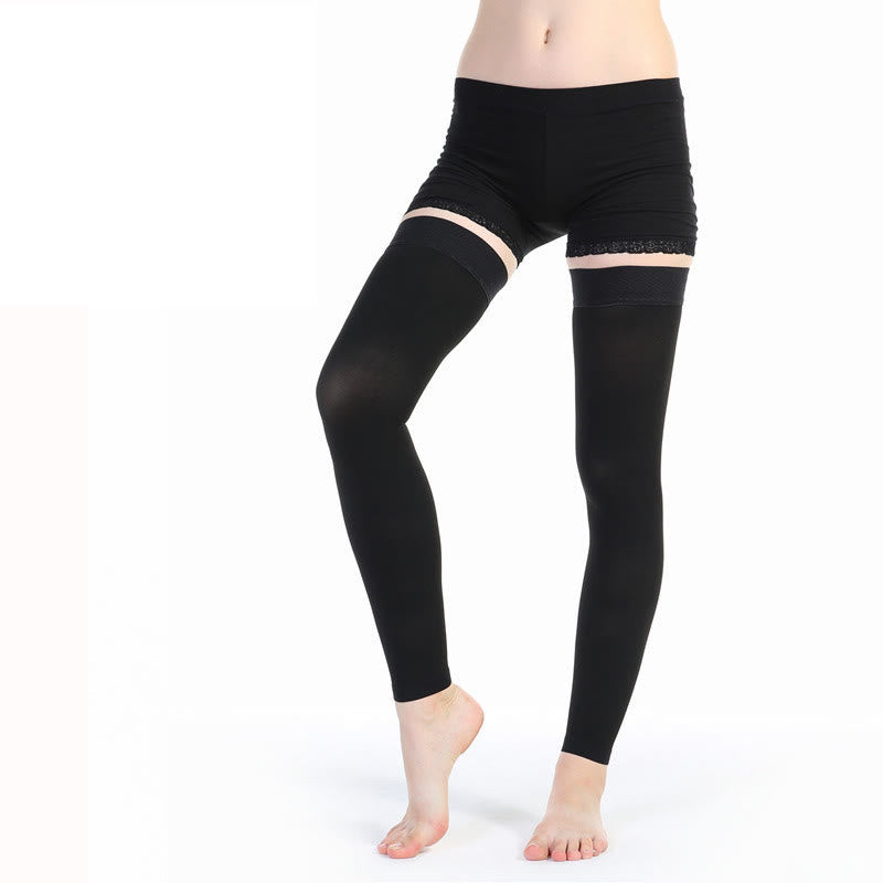 Solide Kompressionsstrümpfe für Knie und Oberschenkel - image 0