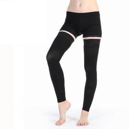 Solide Kompressionsstrümpfe für Knie und Oberschenkel - image 0