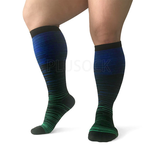 2XL-7XL Blue Filaments Kompressionsstrümpfe in Übergröße (3 Paar)