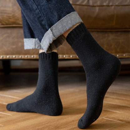 Dicke, isolierte und beheizbare Wintersocken in Übergröße (5 Paar) - image 9