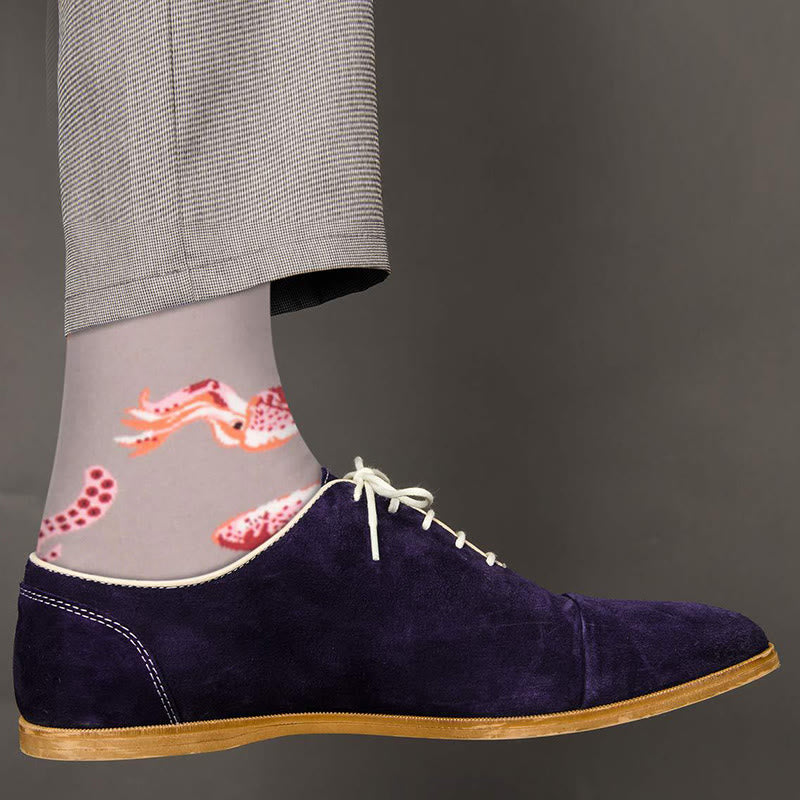 Fun Crew-Socken der Marine-Serie in Übergröße (5 Paar) - image 3