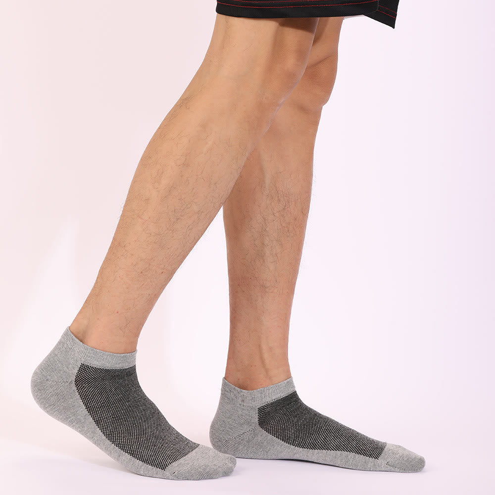 Knöchelsocken mit Ziernähten (3 Paar) - image 3
