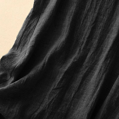 Lässiges Maxikleid aus Baumwollleinen - image 9