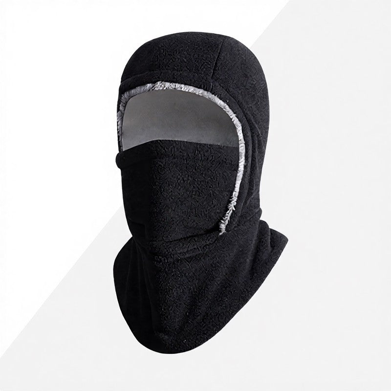 Fleecegefütterter Thermoschal mit Kapuze - Schwarz - Einheitsgröße - image 8