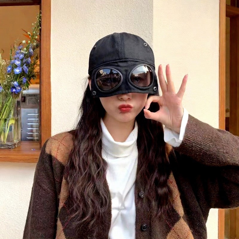 Vintage-Brille im Streetwear-Stil - Schwarz - Einheitsgröße - image 5
