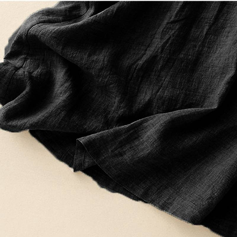 Lässiges Maxikleid aus Baumwollleinen - image 8
