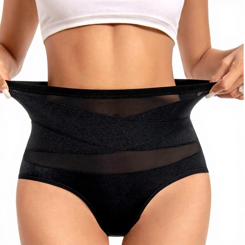Hochtaillierter, formender Mesh-Slip - image 2