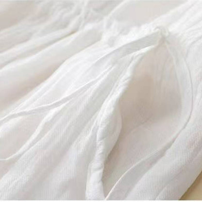 Ramie Lyocell Midikleid mit Kordelzug - image 17