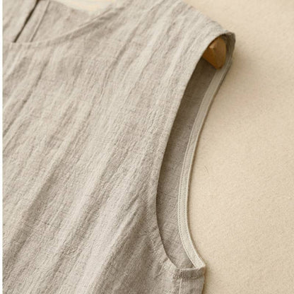 Lässiges Maxikleid aus Baumwollleinen - image 6