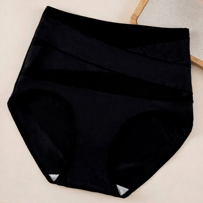 Hochtaillierter, formender Mesh-Slip - Schwarz - 2XL - image 11