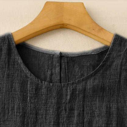 Lässiges Maxikleid aus Baumwollleinen - image 10