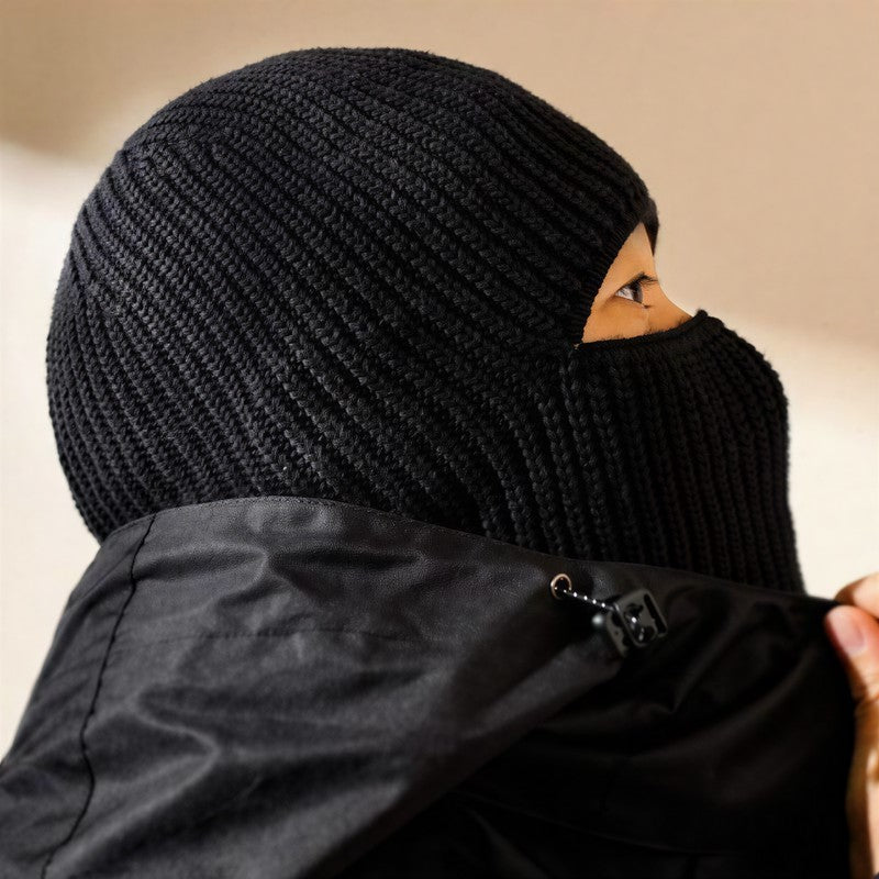 Gerippte Thermo-Wintermütze - image 1