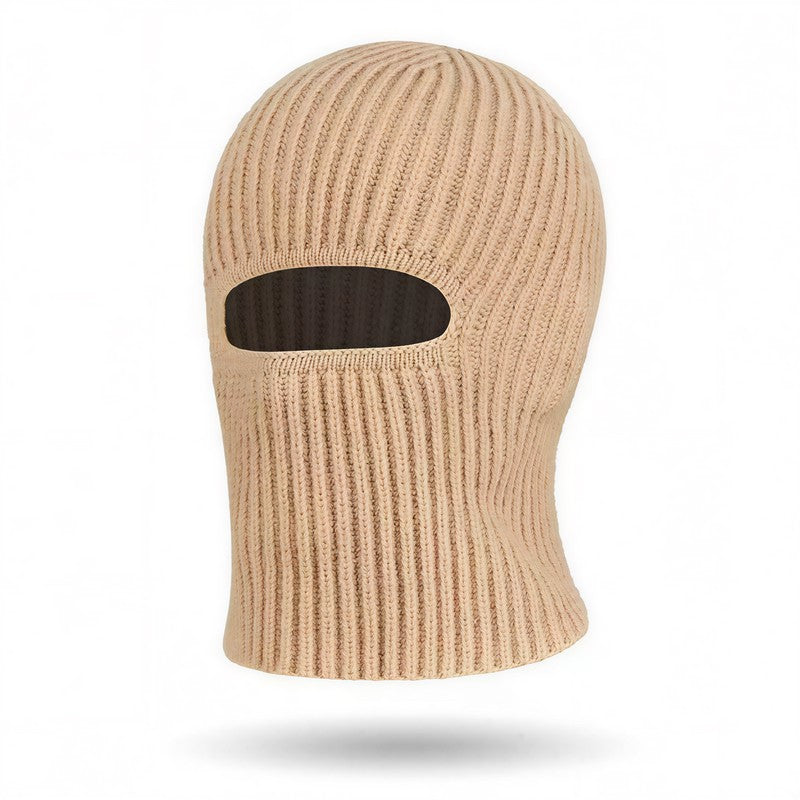 Gerippte Thermo-Wintermütze - Khaki - Einheitsgröße - image 6