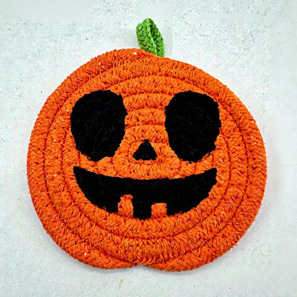 Halloween-Kürbis-Untersetzer (8-teilig) - C - Einheitsgröße - image 6