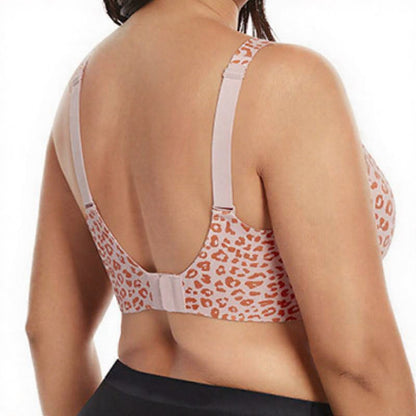 Kabelloser BH mit Polka-Dot- und Leopardenmuster - image 4