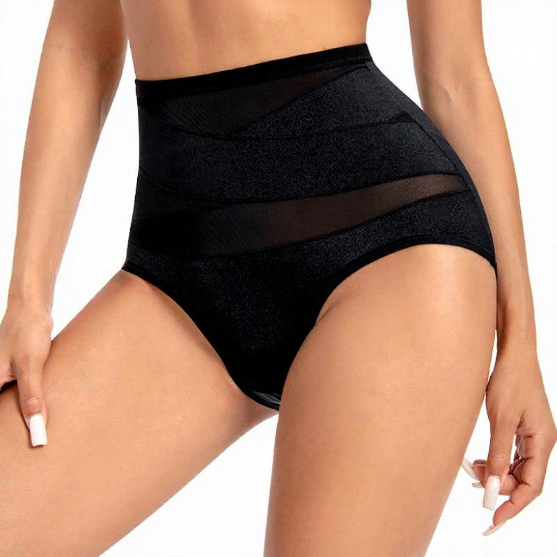 Hochtaillierter, formender Mesh-Slip - image 3