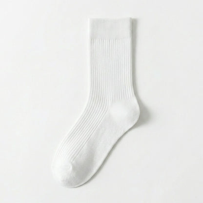 Klassische Viertelsocken aus Baumwollmischgewebe (5 Paar) - Weiß - EU39-44 (US6-10) - image 8