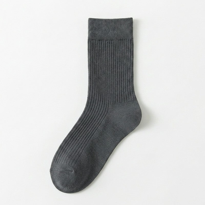 Klassische Viertelsocken aus Baumwollmischgewebe (5 Paar) - Dunkelgrau - EU39-44 (US6-10) - image 5
