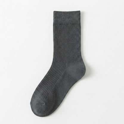 Klassische Viertelsocken aus Baumwollmischgewebe (5 Paar) - Dunkelgrau - EU39-44 (US6-10) - image 5