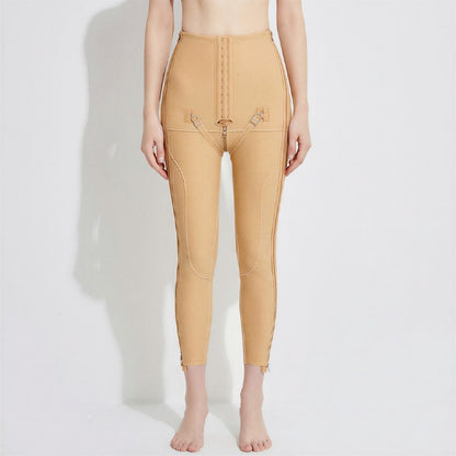 Hochgeschnittene, verstellbare Shapewear-Hose mit Doppelreißverschluss und doppeltem Reißverschluss - image 7