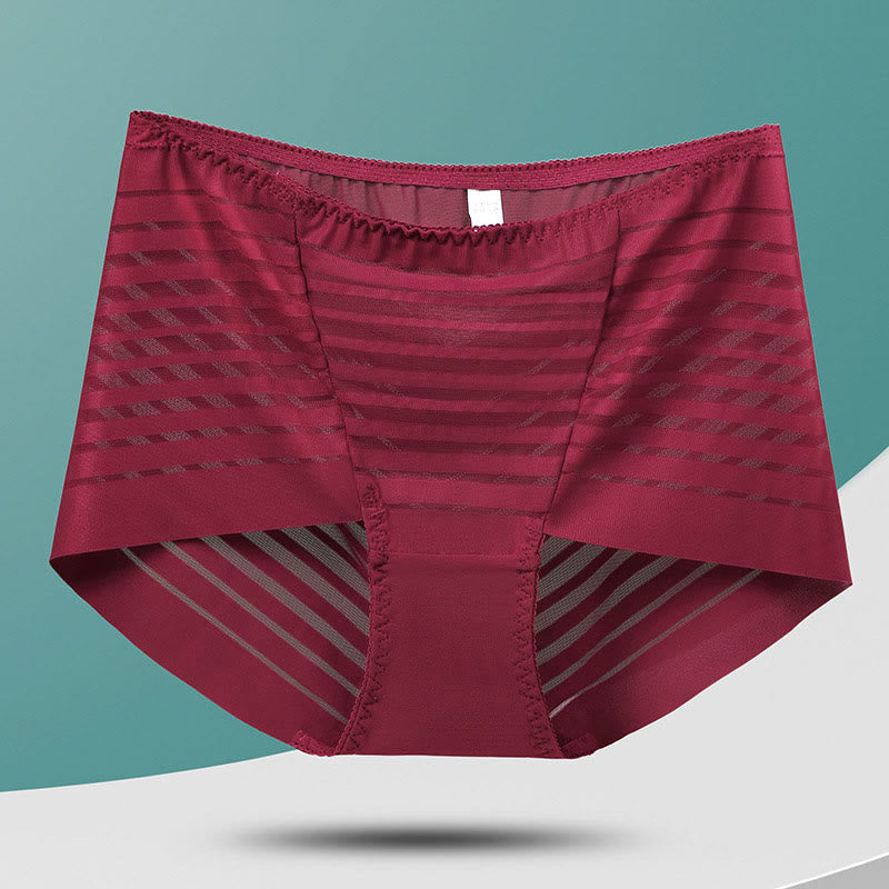 Hochgeschnittene Höschen mit Hohlsaum (5 Paar) - image 16