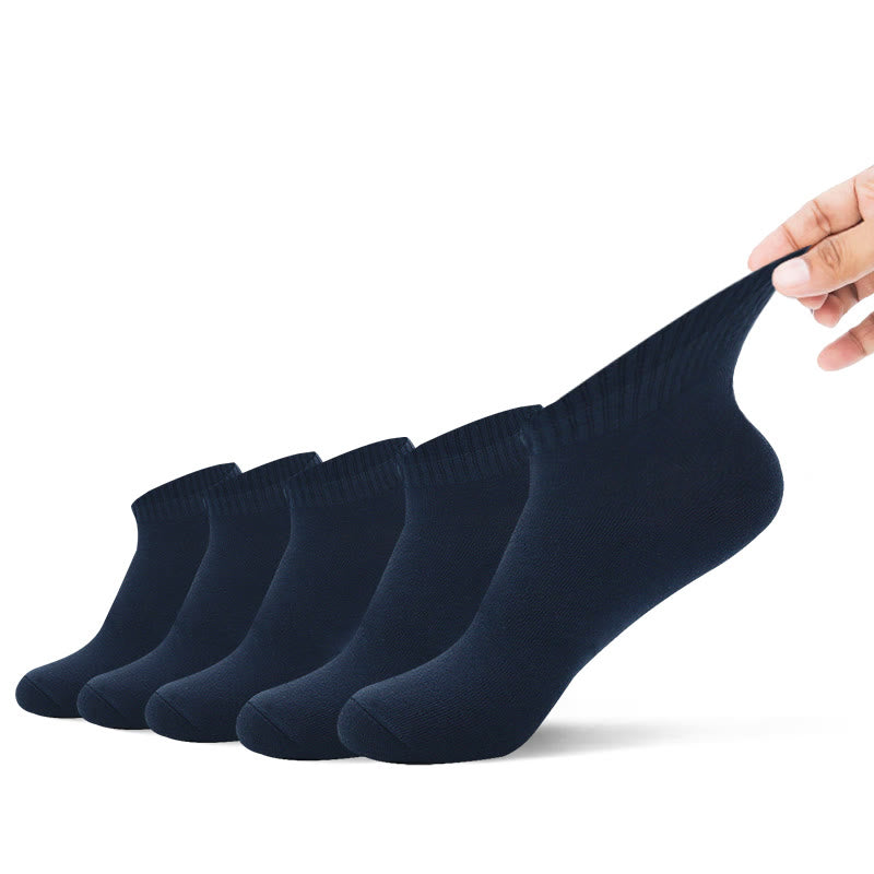 Deodorant-Knöchelsocken (5 Paar) - 43-48 - Dunkelblau - image 6